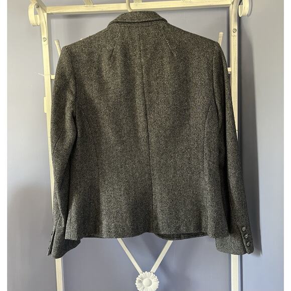 Pendleton Wool Womans Blazer Gray Preppy Office Workwear 8 - Picture 5 of 9